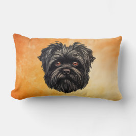Affenpinscher Monkey Dog Affens Terrier Lumbarkudde