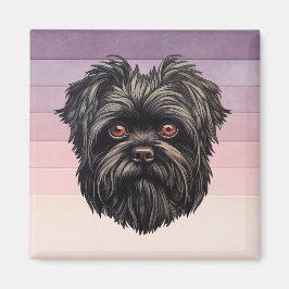 Affenpinscher Monkey Hund Affens Terrier Magnet
