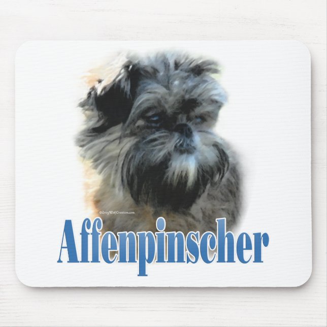 Affenpinscher Namn Musmatta (Framsidan)