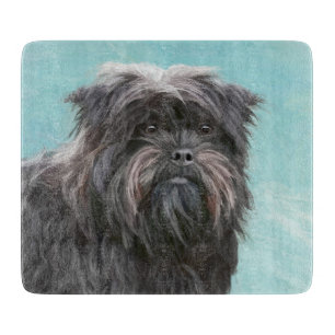 Affenpinscher Painting - Cute Original Hund Art