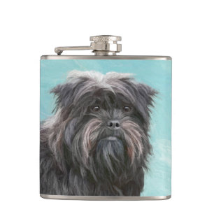 Affenpinscher Painting - Cute Original Hund Art Fickplunta