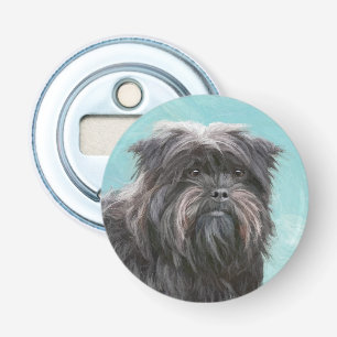 Affenpinscher Painting - Cute Original Hund Art Flasköppnare