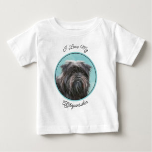 Affenpinscher Painting - Cute Original Hund Art T Shirt