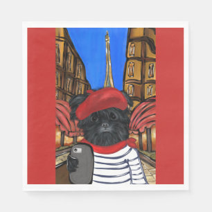 AFFENPINSCHER PAPPERSSERVETT