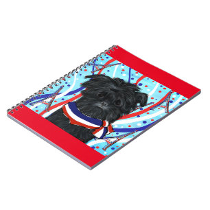 Affenpinscher Paris Anteckningsbok