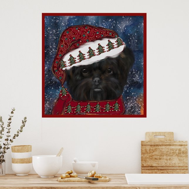 Affenpinscher Poster (Kök)