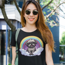 Affenpinscher Rainbow Cute Kawaii Puppy Hund Art