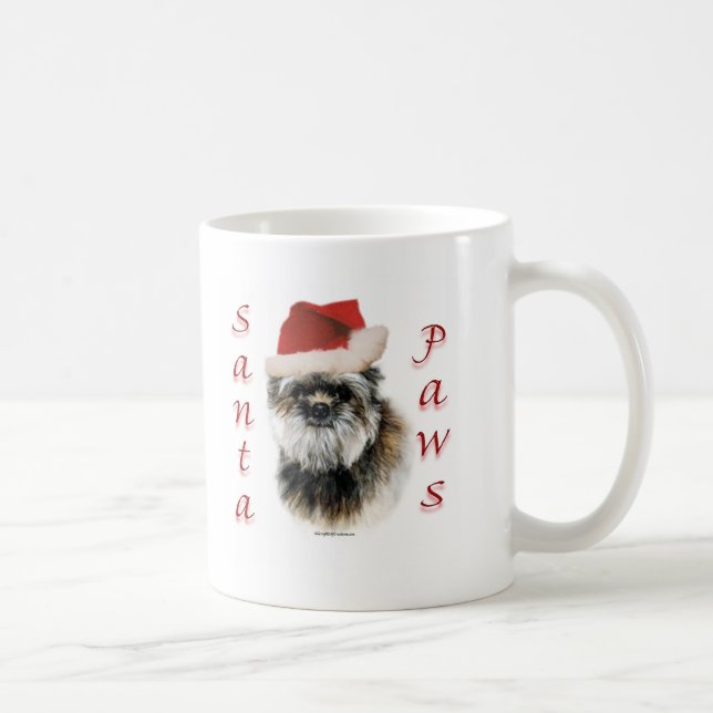 Affenpinscher Santa Tassar Kaffemugg (Höger)