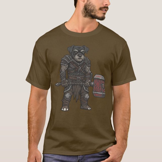 Affenpinscher T Shirt (Framsida)