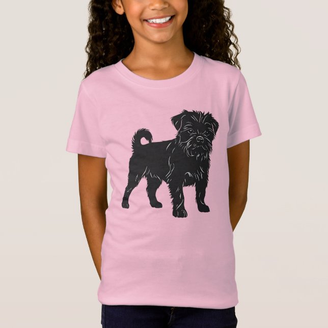 Affenpinscher T Shirt (Framsida)
