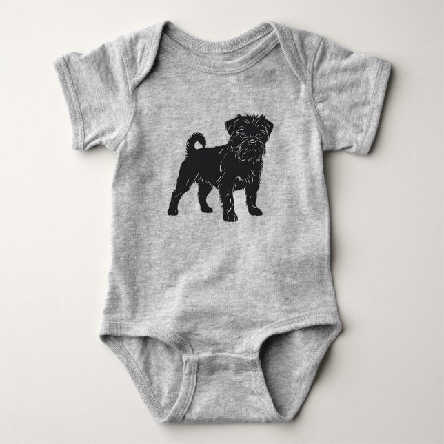 Affenpinscher T Shirt (Framsida)