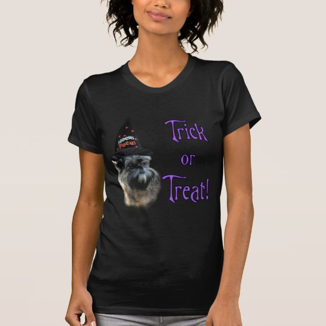 Affenpinscher Trick T Shirt (Framsida)