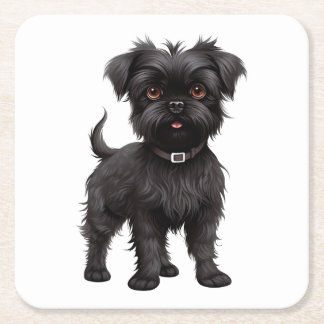 Affenpinscher Underlägg Papper Kvadrat