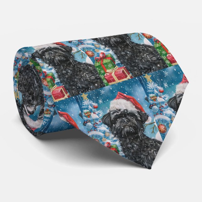Affenpinscher Winter Wonderland jul Joy Slips (Rullad)