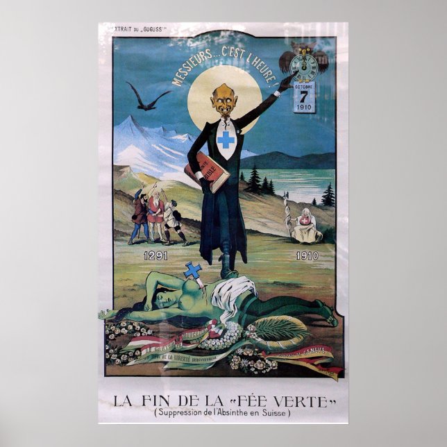 Affiche Absinthe Poster (Framsidan)