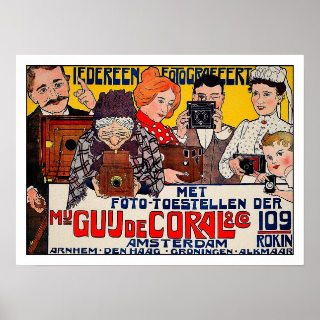 Affiche Advertising Poster - Cameras 1901 (Framsidan)