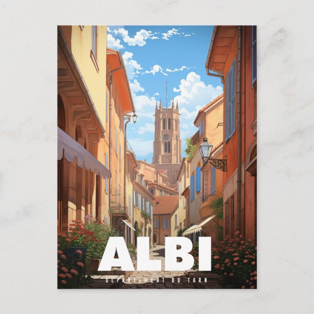 Affiche Albi - France - Département du Tarn - 81 - Vykort (Framsida)