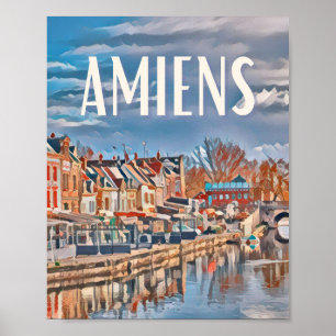 Affiche Amiens Photo Vintage Poster