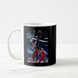 Affiche Anthony Edwards Dunk sur Yuta Watanabe Kaffemugg