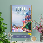 Affiche Berlin, la capitale animée de l'Allemagne Poster<br><div class="desc">Berlin est la capitale4 et la plus grande ville d'Allemagne. C'est également l'un des seize Länder de la République fédérale.</div>