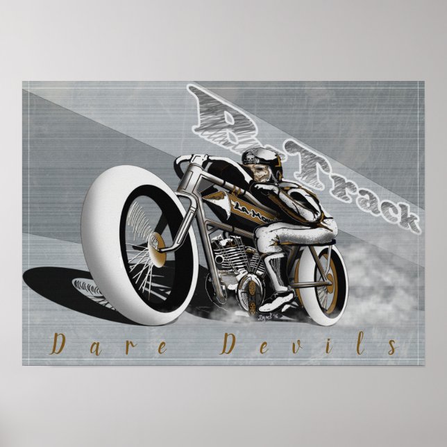 Affiche board track racer poster (Framsidan)