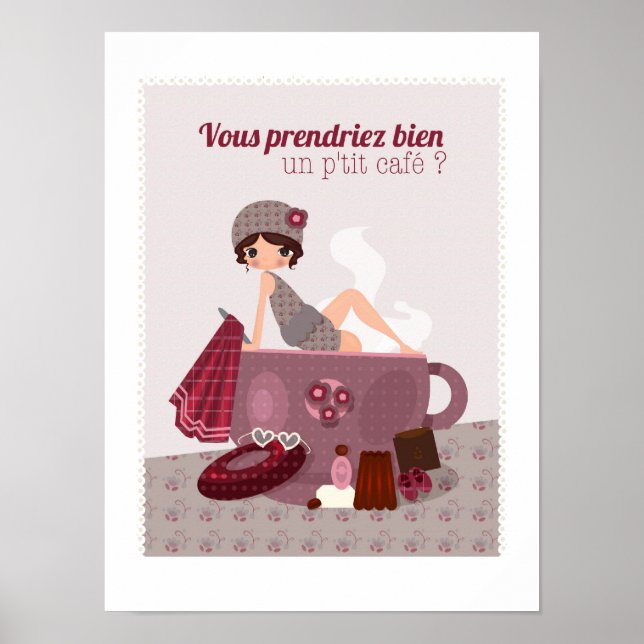Affiche café pour votre cuisine poster (Framsidan)