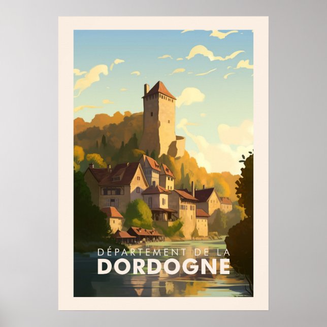 Affiche - Département de la dordogne - 24 Poster (Framsidan)