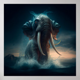 Affiche Elephan Poster