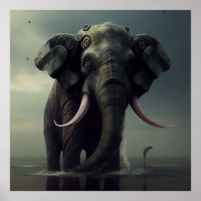 Affiche Elephan Poster (Framsidan)