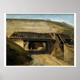 Affiche Entrée d'une carrière à Montmartre Poster