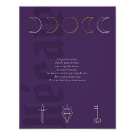 Affiche Hécate Fototryck