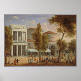 Affiche Le théâtre des Variétés et le passage des Poster