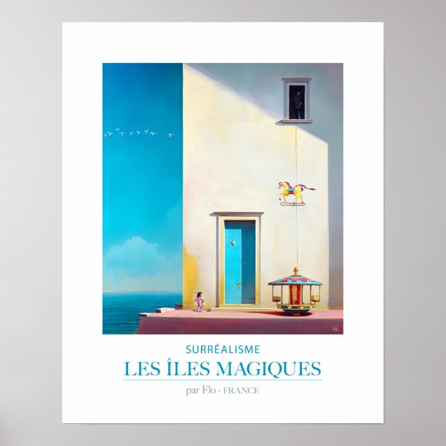 Affiche Les îles magiques-DK835 Poster (Framsidan)