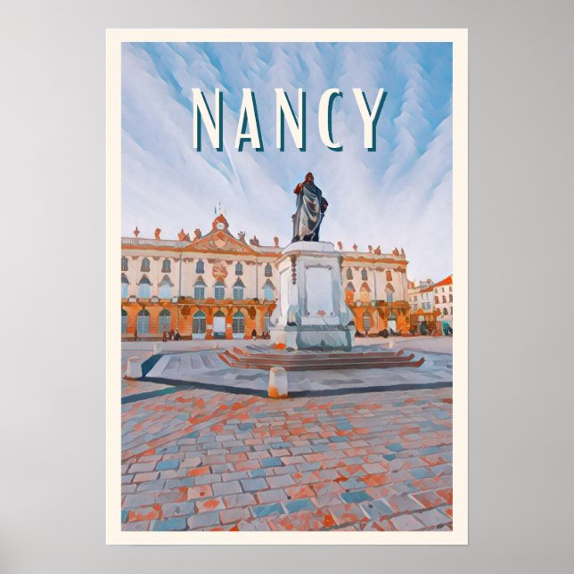 Affiche Nancy Photo Vintage Poster (Framsidan)