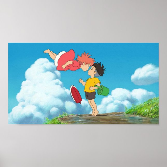 Affiche Ponyo Poster (Framsidan)