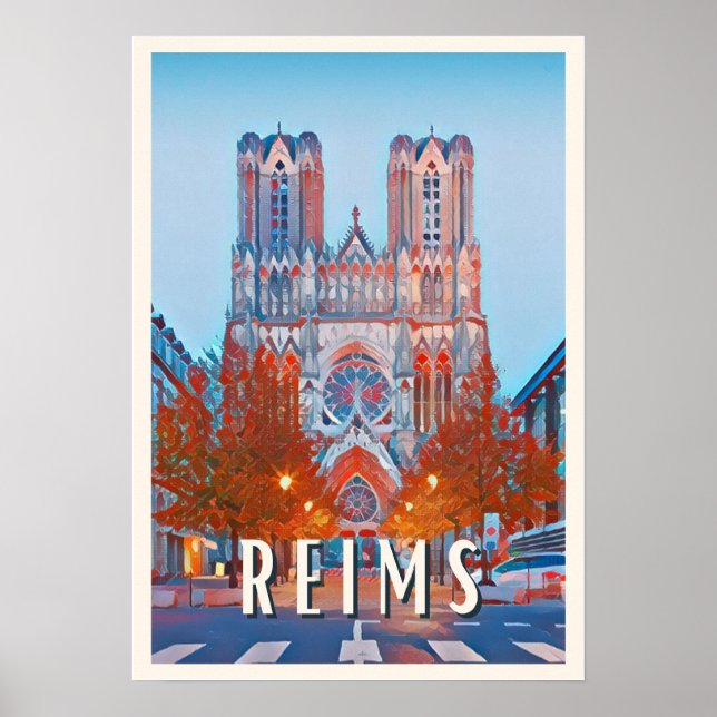 Affiche Reims Photo Vintage Poster (Framsidan)