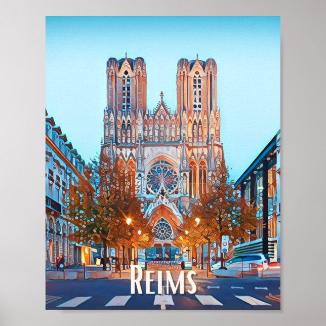 Affiche Reims Photo Vintage Poster (Framsidan)