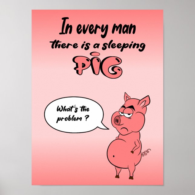 Affiche Ronchon le cochon Poster (Framsidan)