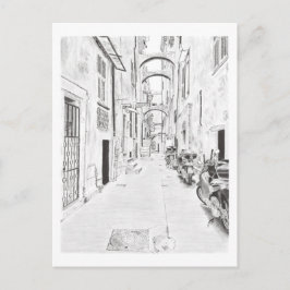 Affiche  Rue étroite italienne Vykort