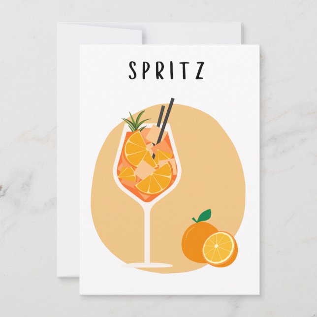 Affiche Spritz petit format (Framsida)