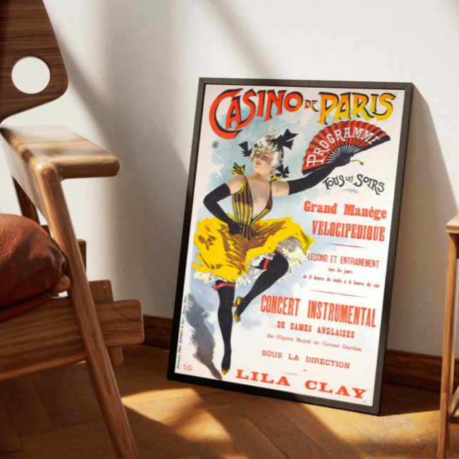 Affiche vintage Casino de Paris Poster (Skapare uppladdad)