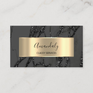 Affiliate Marknadsföring Consulting Guld Black Ma Visitkort