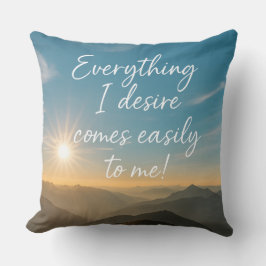 Affirmation on your pillow kudde