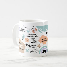 Affirmations positives motivation et succès kaffemugg
