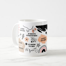 Affirmations positives motivation succès kaffemugg