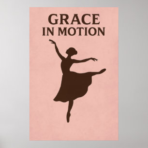 Affisch 16, Grace in Motion, Vintage