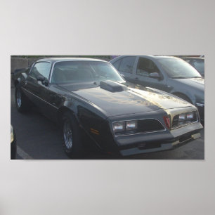 Affisch 1978 för Pontiac trans.-förmiddag