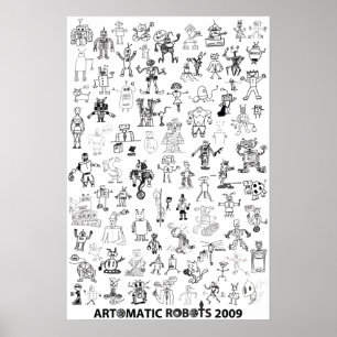 Affisch 1 för Artomatic robotar 2009