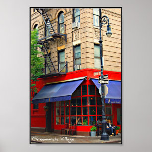 Affisch 2 - Greenwich by, NYC