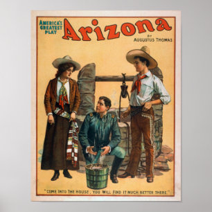 Affisch #3 Arizona "Amerika för mest underbar lek"